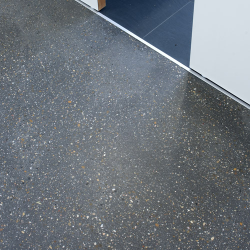 Designestrich schwarz draufsicht